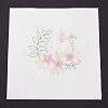DIY Embroidery Fabric with Eliminable Pattern DIY-P032-C03-1