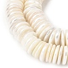 Electroplated Shell Pearl Beads Strands BSHE-B009-E01-2x11mm-3