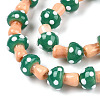 Handmade Lampwork Beads Strands X-LAMP-N024-09E-4