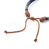 Ethnic Cord Anklet for Girl Women AJEW-AN00449-7