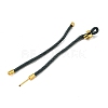 Braided Nylon Cord Bracelet Making MAK-A017-D03-04G-3