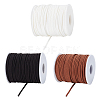   3 Rolls 3 Colors Faux Suede Cord LW-PH0002-23-1