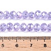 Electroplate Glass Beads Strands EGLA-A044-T6mm-B17-2