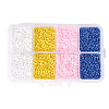 FGB Ceylon Round Glass Seed Beads SEED-PH0010-2mm-01-1
