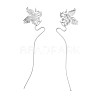 Alloy Hair Stick Findings OHAR-F010-10A-S-3