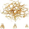 304 Stainless Steel Pendant Pinch Bails STAS-UN0005-04G-1