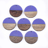 Resin & Wood Pendants X-RESI-S358-02B-10-1