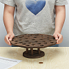 Polygon Wooden Display Stands ODIS-WH0030-100-3