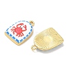 Printed Brass Pendants KK-CBAF9BC-07G-3