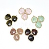 Natural Mixed Gemstone Chandelier Component Links G-E526-32A-1