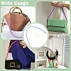3Pcs 3 Colors Opaque Acrylic Curb Chains Bag Decorative Chains HJEW-FS00091-03-7
