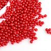 Imitation Pearl Acrylic Beads OACR-S011-4mm-Z1-1
