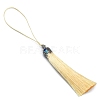 Polyester Tassel Pendant Decorations AJEW-WH0312-88M-1