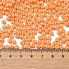 Baking Paint Luster Glass Seed Beads X1-SEED-B001-04A-10-4