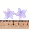 Transparent Acrylic Beads Caps OACR-B022-02A-3