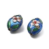 Handmade Cloisonne Beads CLB-Q002-08C-2
