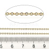 Rack Plating Brass Cable Chains CHC-M001-02G-01-3