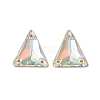 Triangle Shape Sew on Rhinestone GLAA-A024-06C-001LA-2