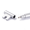 Key Shape Diamond Painting Point Drill Pen AJEW-M028-05B-5