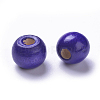Dyed Natural Wood Beads X-WOOD-Q006-10mm-12-LF-2