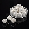 Pave Disco Ball Beads RB-Q195-12mm-001-1