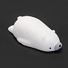 Polar Bear Shape Squishy Stress Toy AJEW-H125-31-1