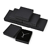 6Pcs Square Cardboard Necklace Box CBOX-YW0001-05A-1