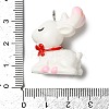 Easter Theme Opaque Resin Pendants RESI-I336-01P-04-4