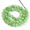 Natural Quartz Beads Strands G-R479-8mm-12-3