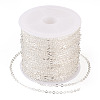 Brass Coated Iron Flat Cable Chains CH-TAC0007-01S-2