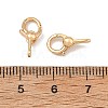 SHEGRACE Brass Spring Ring Clasps XGRQ58597-785G-3