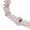 Natural Gemstone Beads Anklets AJEW-AN00583-07-2