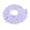 Handmade Foil Lampwork Beads Strands FOIL-T008-06F-1