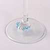 Transparent Acrylic Beads Wine Glass Charms AJEW-JO00019-06-2