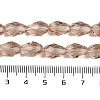 Transparent Glass Beads Strands EGLA-N013-T4mm-D23-4