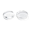 18MM Double-side Flat Round Transparent Glass Cabochons for Photo Craft Jewelry Making X-GGLA-S601-1-3
