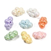 Opaque Acrylic Beads OACR-C022-18-1