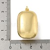 Brass Cubic Zirconia Locket Pendants KK-N254-93G-G-3