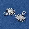 925 Sterling Silver Charms STER-NH0001-33S-2
