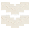 Square Velvet Jewelry Package Bags ABAG-WH0035-055C-03-1