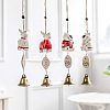 Iron Bell Pendants IFIN-NB0001-06-6