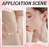 100Pcs ABS Plastic Imitation Pearl Beads OACR-LT0001-07-4