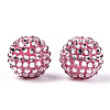 Transparent Resin Rhinestone Graduated Beads RESI-S314-18x20-M-3