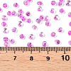 8/0 Inside Colours Transparent Glass Seed Beads X1-SEED-T007-06J-4