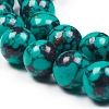 Synthetic Turquoise Beads Strands TURQ-G832-02-14mm-3