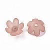 Frosted Acrylic Bead Caps MACR-S371-07A-763-2