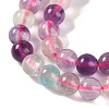Natural Fluorite Beads Strands G-P530-B09-02-3