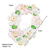 Glass Beaded Stretch Finger Rings for Women FS-WG76F8F-06-2