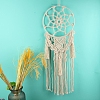 Bohemian Macrame Woven Cotton Wall Hanging Tassel Ornaments PW-WG11510-01-1