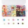 290Pcs Opaque & Transparent Acrylic Beads MACR-FP0001-10-2
